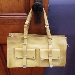 Francesco Biasia Chartreuse Shoulder Bag